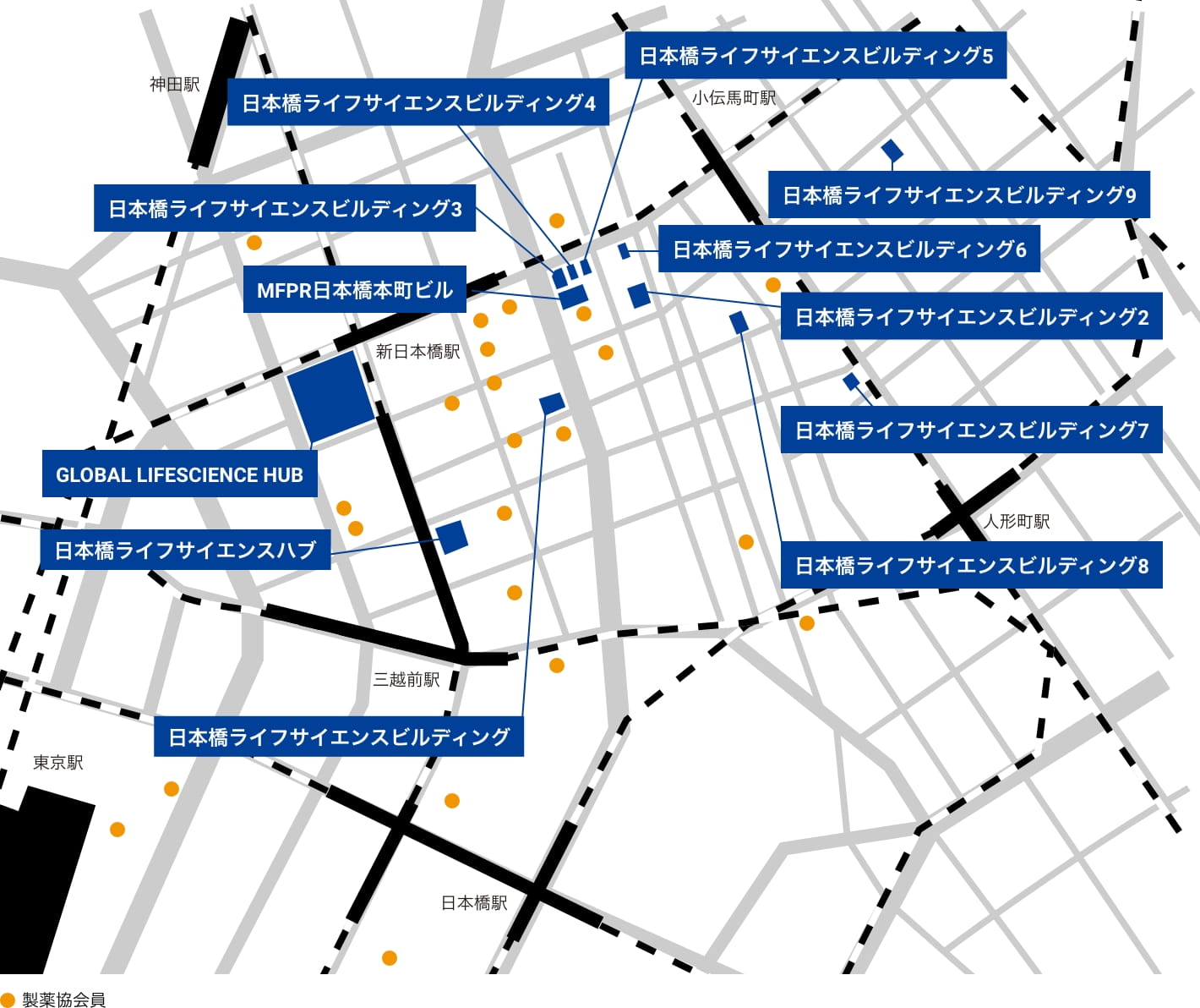 東京エリア 地図